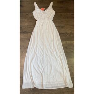 NWT Womens Show Me Your Mumu weddings Kendall Maxi Dress white size XL